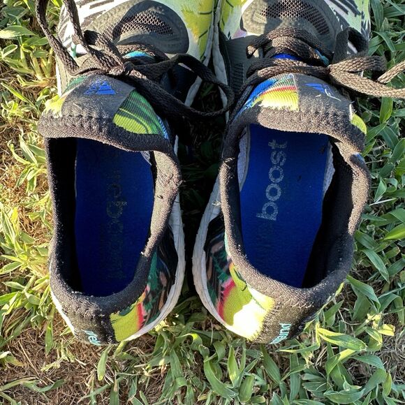 Adidas Pure Boost X Power Shoes Womens Size 7 Multicolor Running - Picture 7 of 8